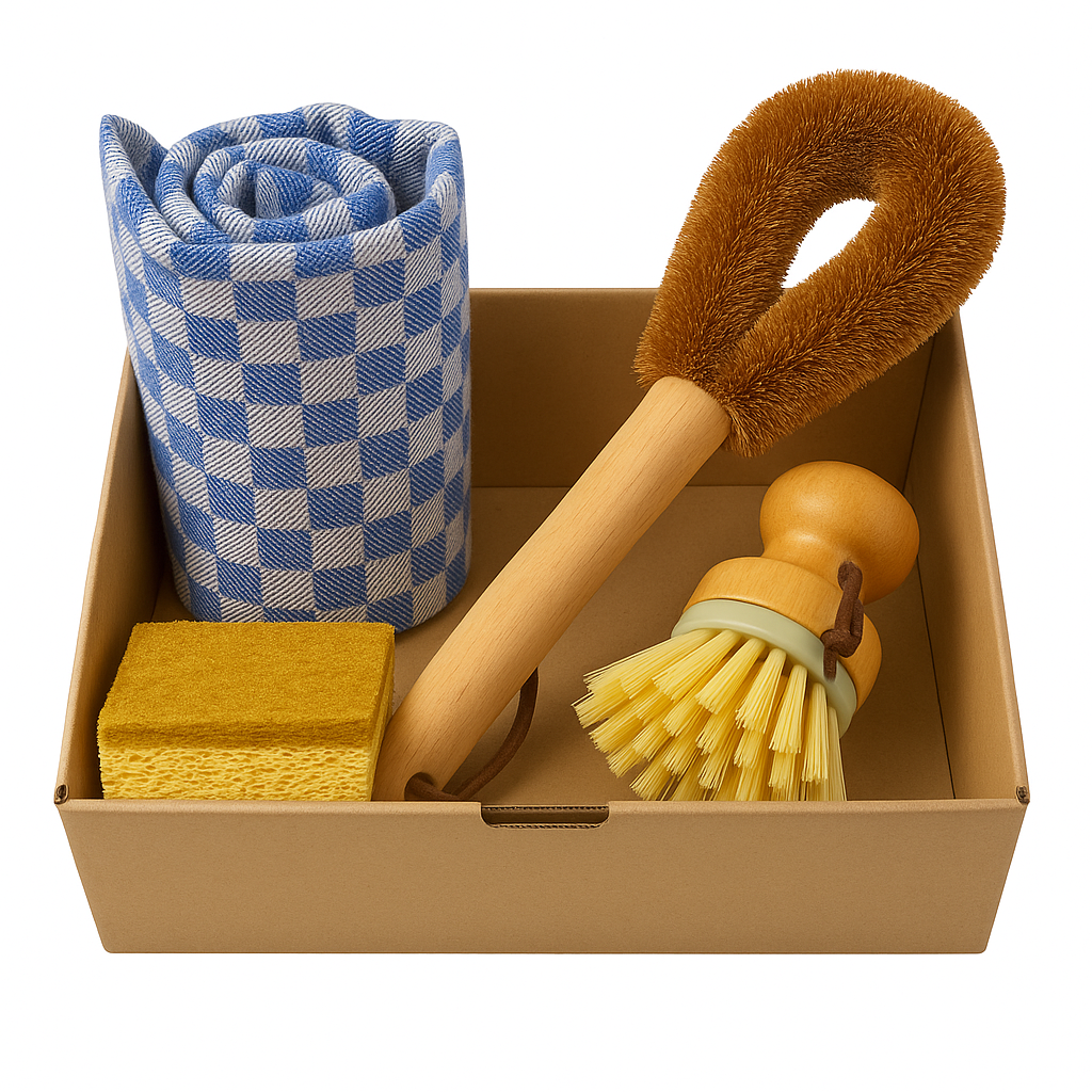 Abspül-Bürsten-Set